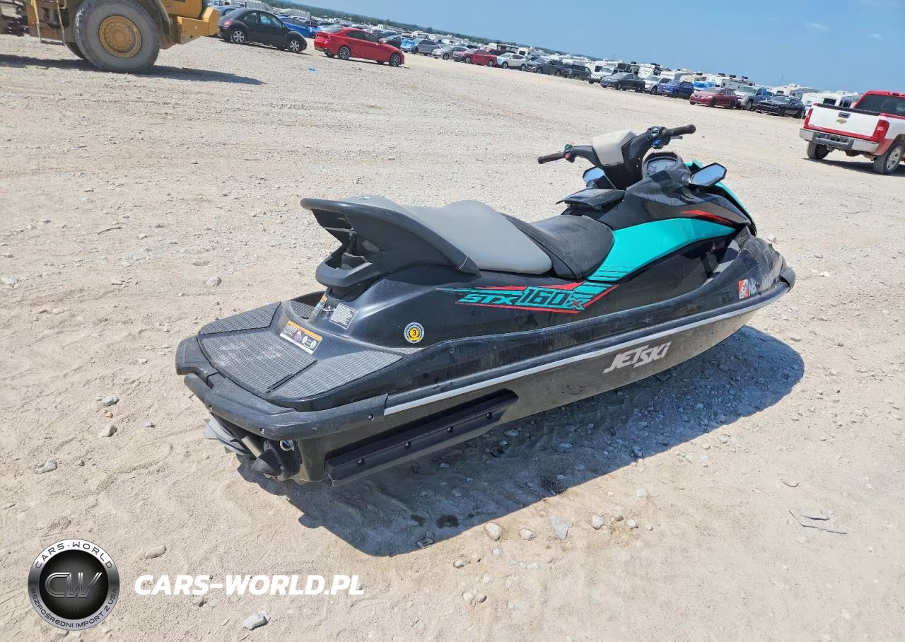 2021 Kawa Stx 160 Jet Ski VIN:KAW30212L021 - 4