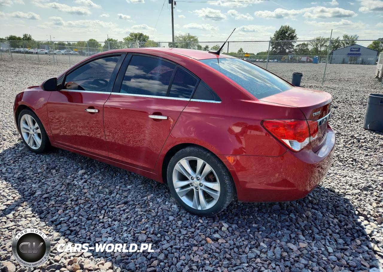2011 Chevrolet Cruze Ltz VIN:1G1PH5S98B7129123 - 2