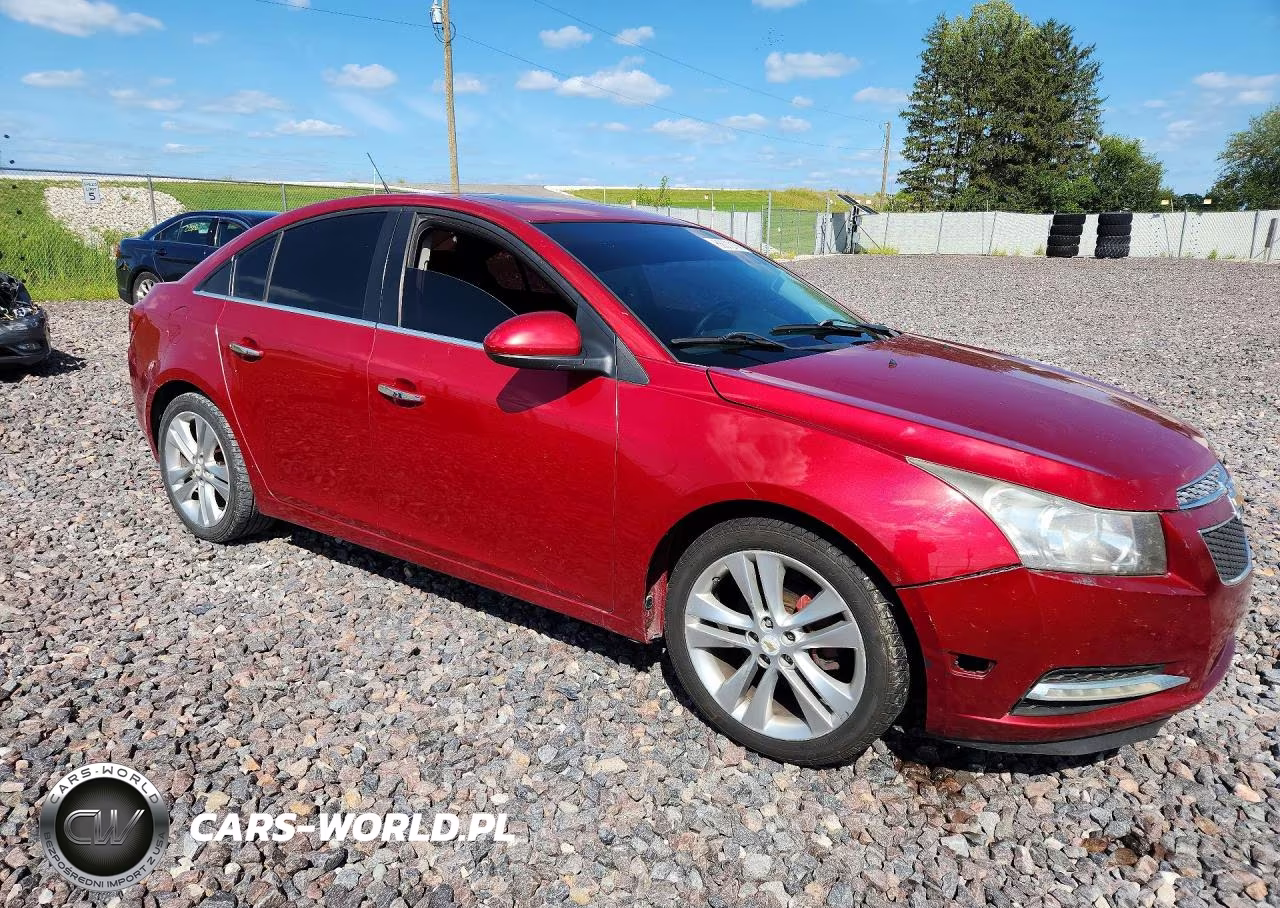 2011 Chevrolet Cruze Ltz VIN:1G1PH5S98B7129123 - 4