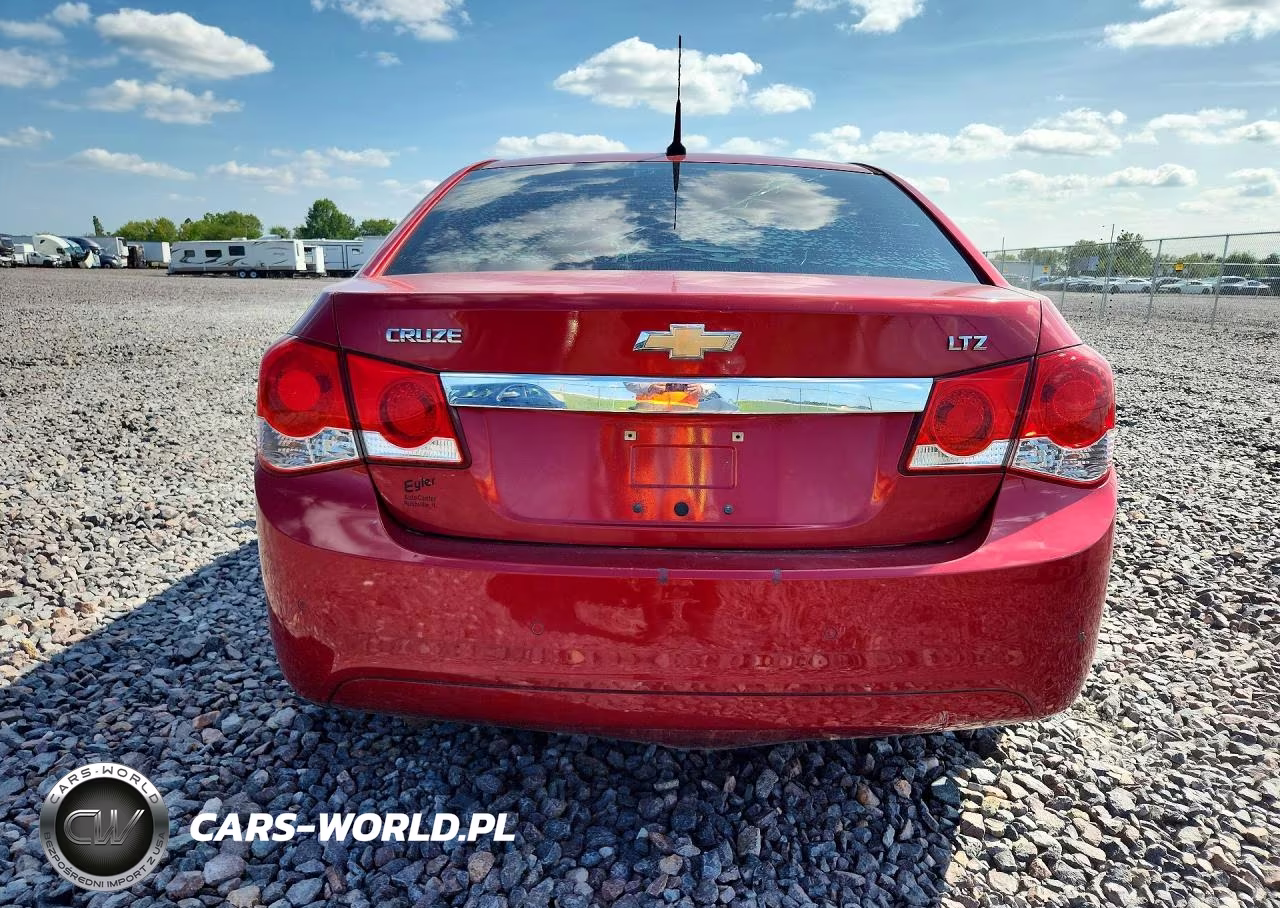 2011 Chevrolet Cruze Ltz VIN:1G1PH5S98B7129123 - 6