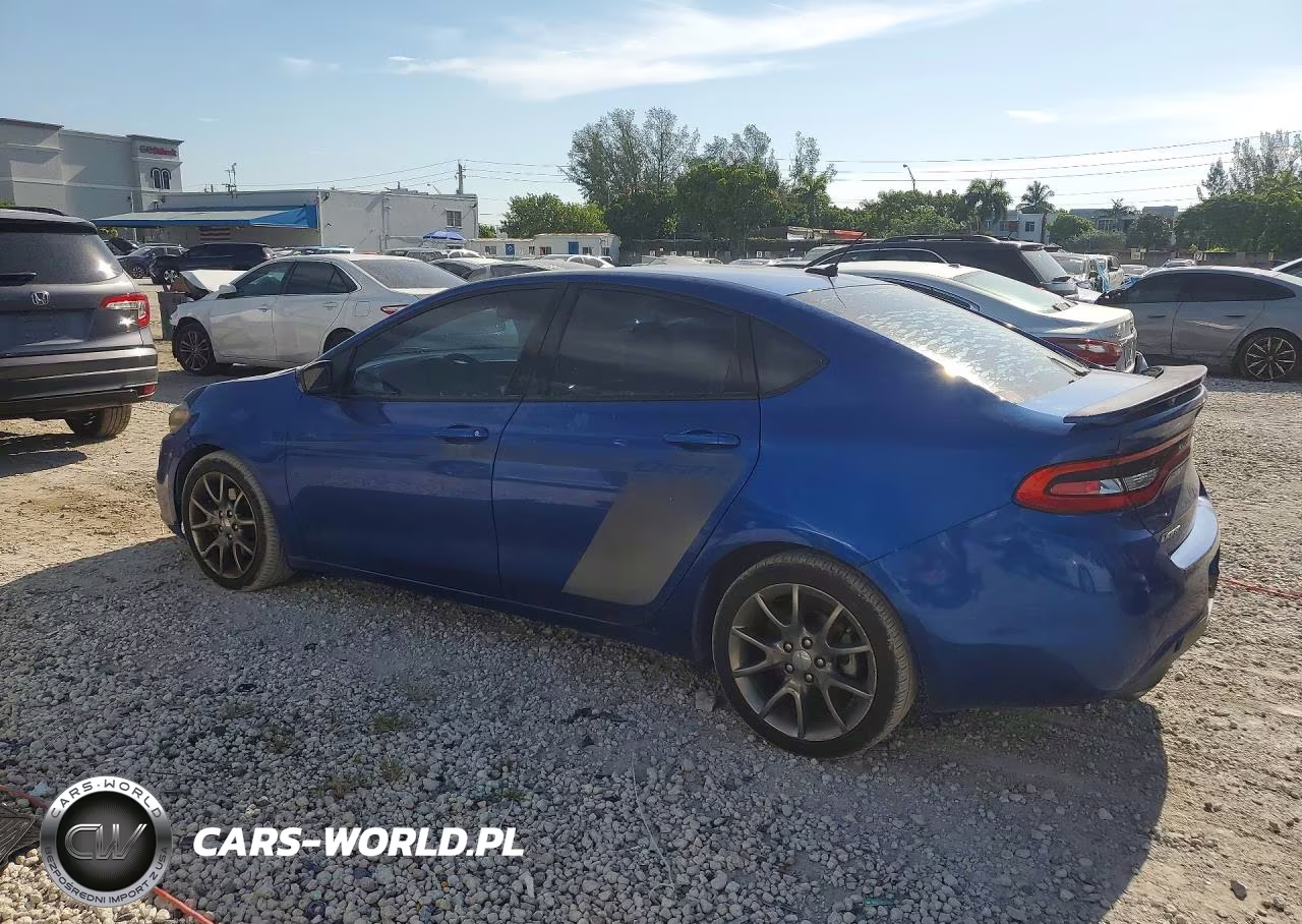 2014 Dodge Dart Sxt VIN:1C3CDFBB8ED673125 - 2