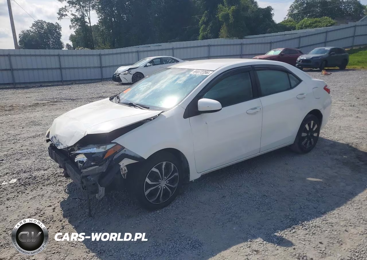 2016 Toyota Corolla Le VIN:2T1BURHE8GC743135 - 1