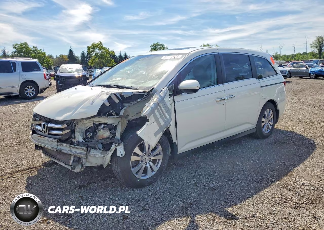 2015 Honda Odyssey Exl VIN:5FNRL5H66FB111604 - 1