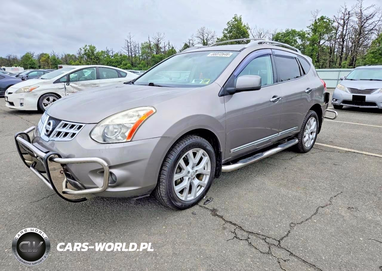 2011 Nissan Rogue S VIN:JN8AS5MV1BW677015 - 1