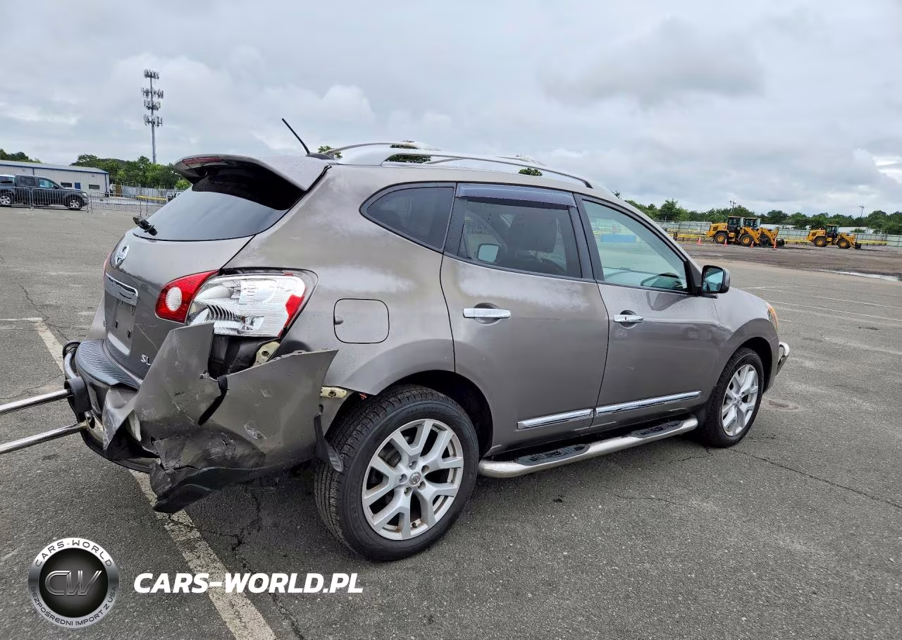 2011 Nissan Rogue S VIN:JN8AS5MV1BW677015 - 3