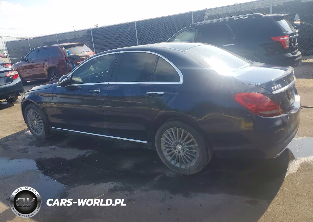 2015 Mercedes-Benz C 300 4Matic VIN:55SWF4KB3FU034604 - 2