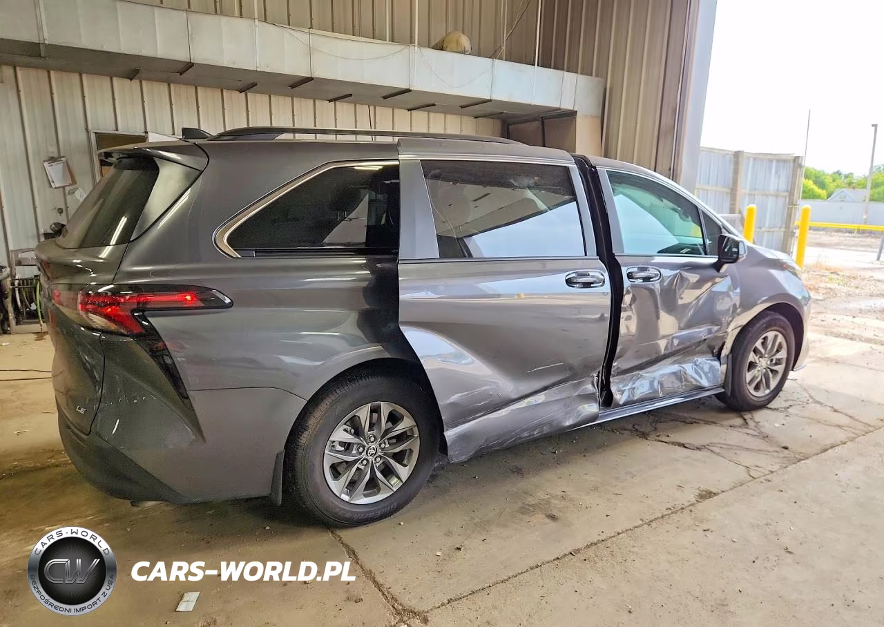 2025 Toyota Sienna Le VIN:5TDBSKFC1SS193520 - 3