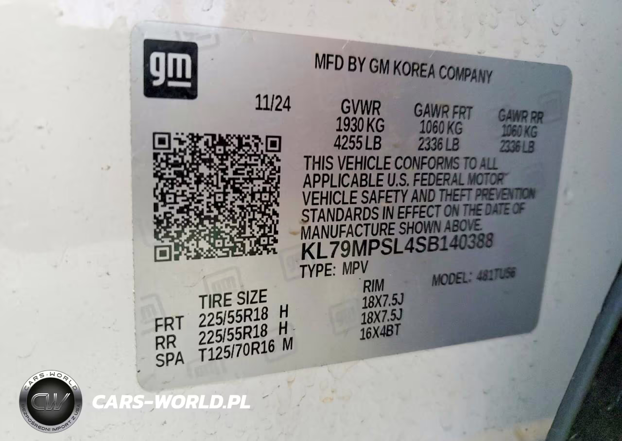 2025 Chevrolet Trailblazer Lt VIN:KL79MPSL4SB140388 - 13