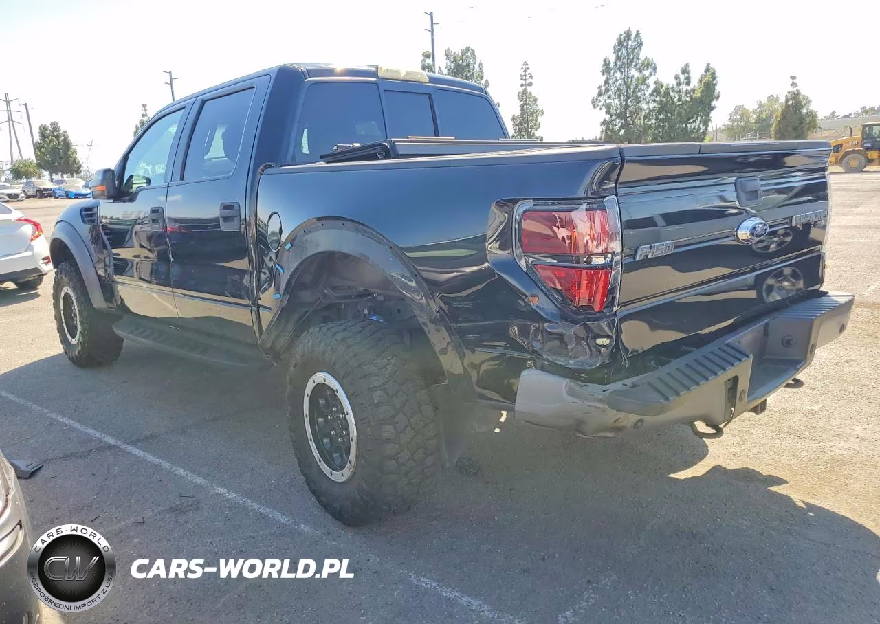 2014 Ford F150 Svt Raptor VIN:1FTFW1R62EFC43125 - 2