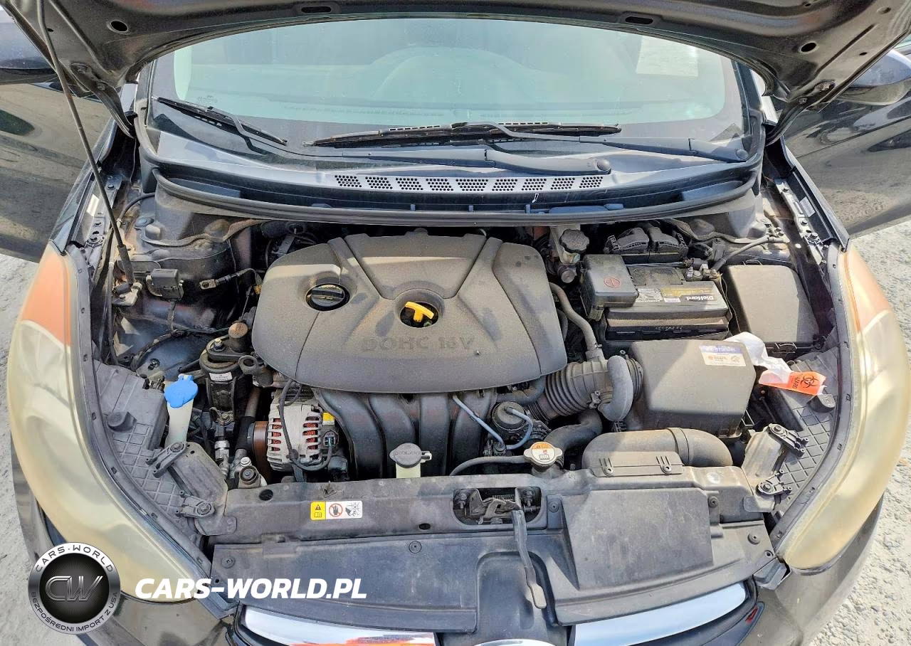 2013 Hyundai Elantra Gls VIN:KMHDH4AE6DU816958 - 11