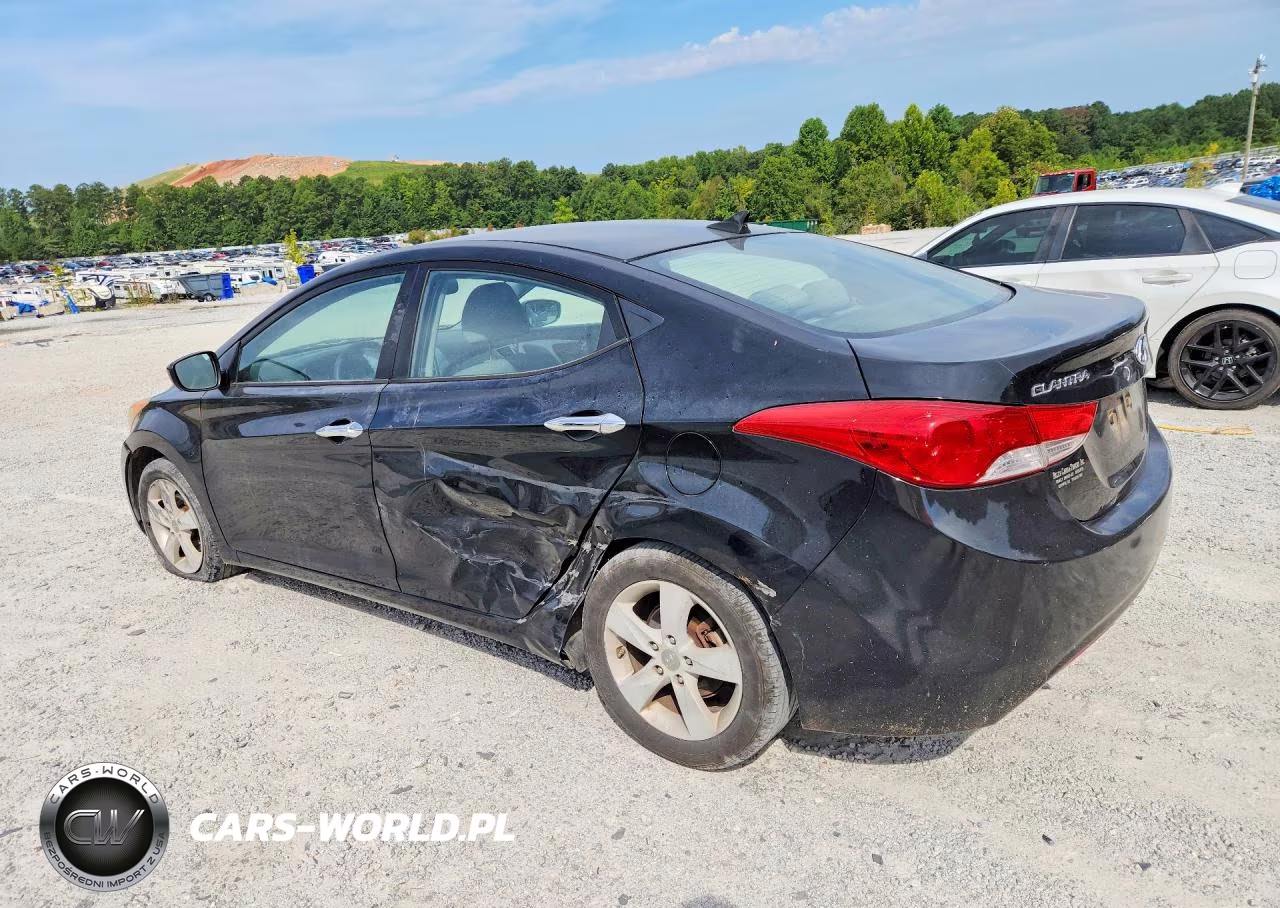 2013 Hyundai Elantra Gls VIN:KMHDH4AE6DU816958 - 2