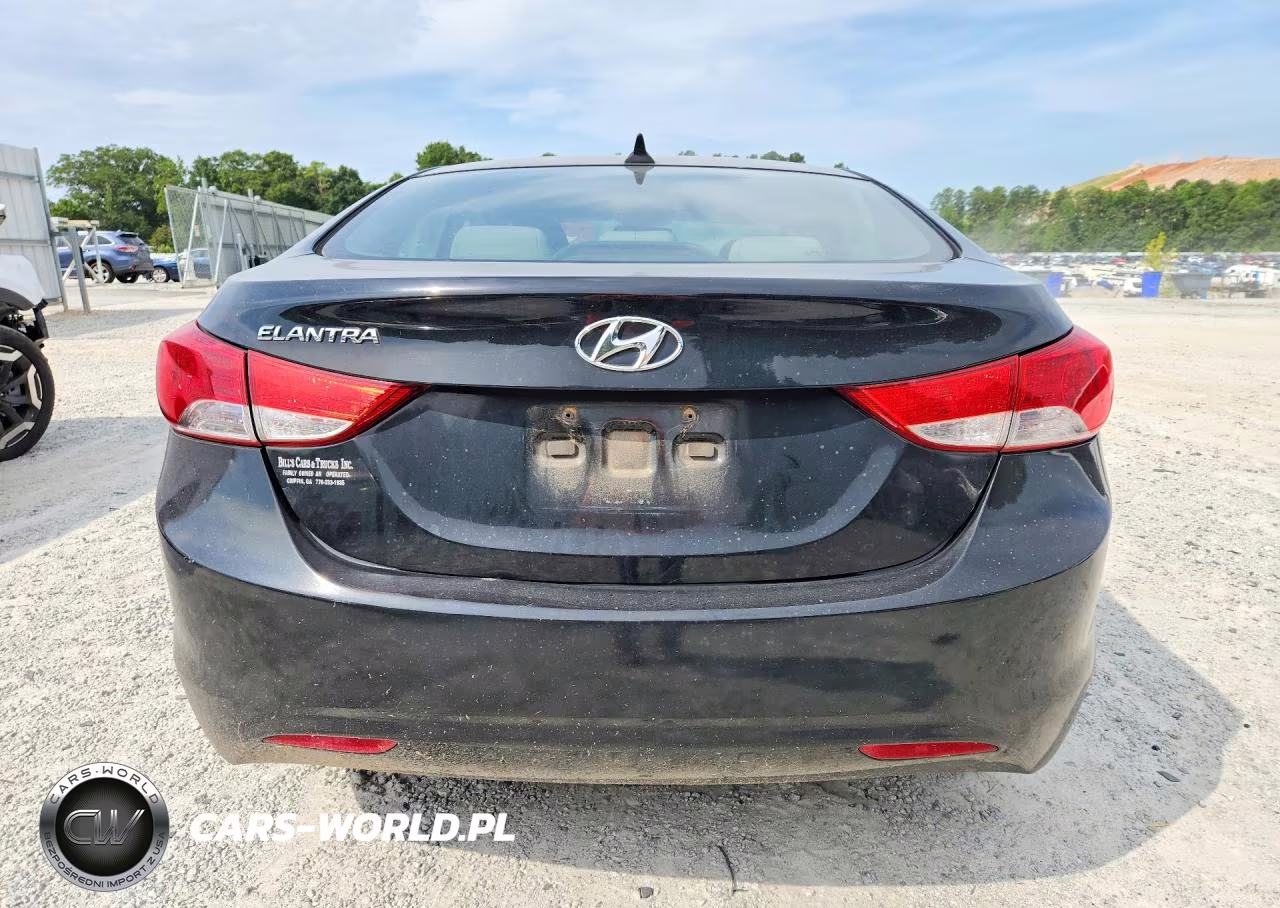 2013 Hyundai Elantra Gls VIN:KMHDH4AE6DU816958 - 6