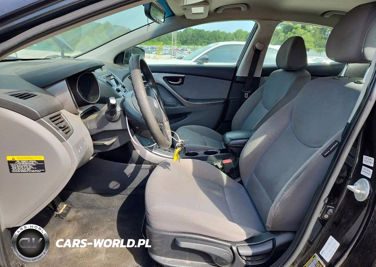 2013 Hyundai Elantra Gls VIN:KMHDH4AE6DU816958 - 7