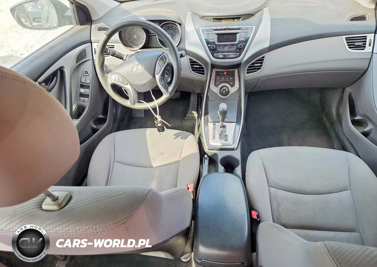 2013 Hyundai Elantra Gls VIN:KMHDH4AE6DU816958 - 8