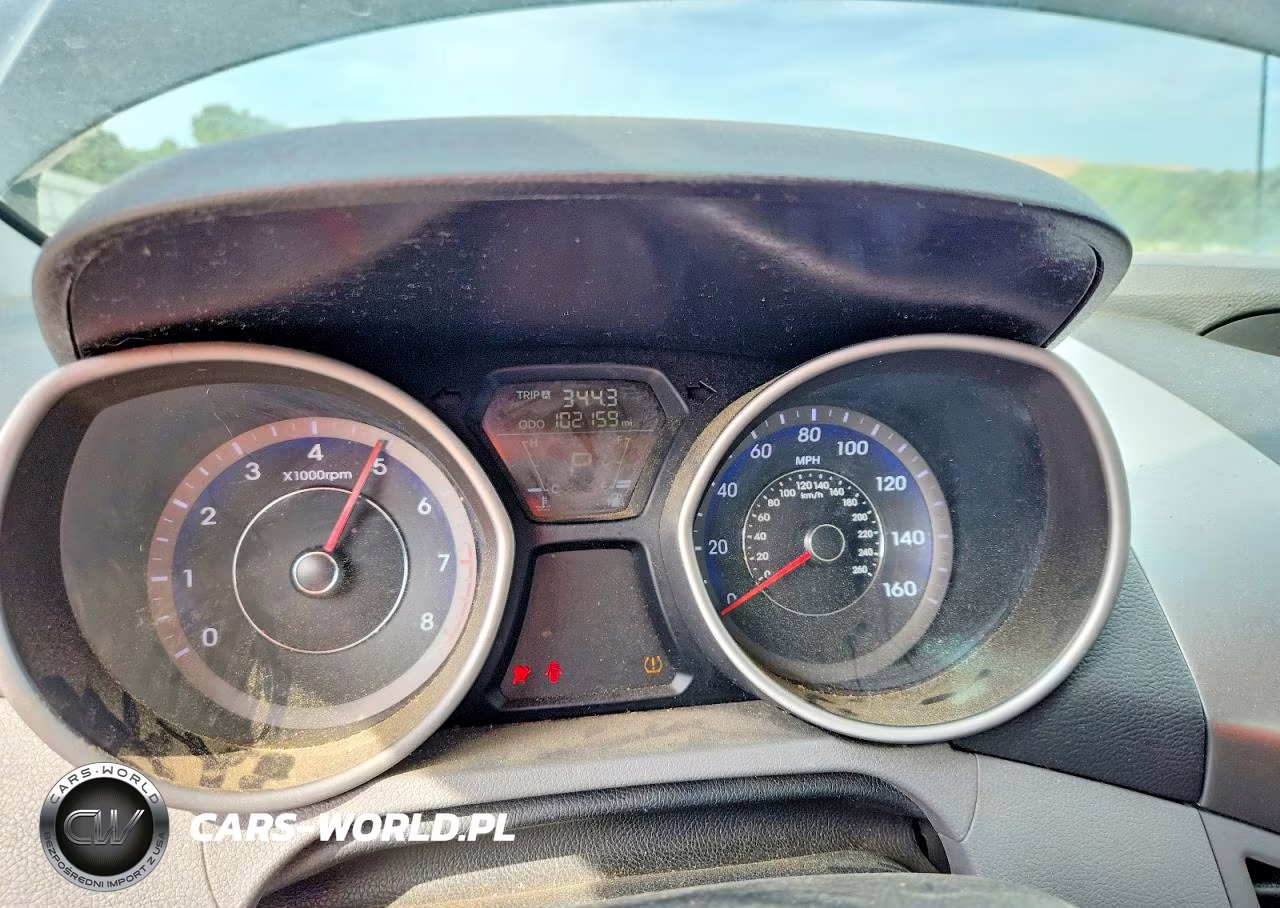 2013 Hyundai Elantra Gls VIN:KMHDH4AE6DU816958 - 9