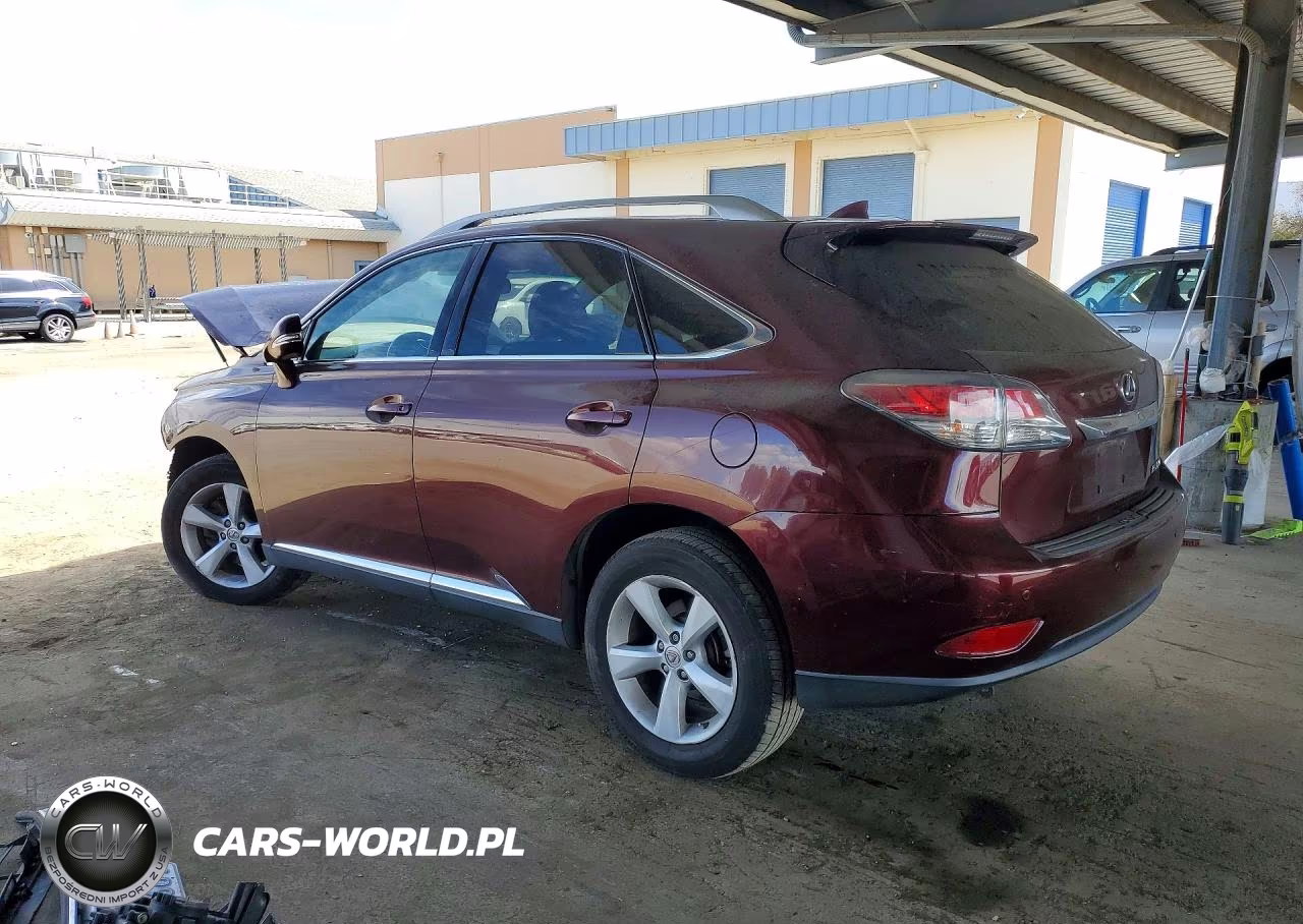 2015 Lexus Rx 350 Base VIN:2T2BK1BA8FC259926 - 2