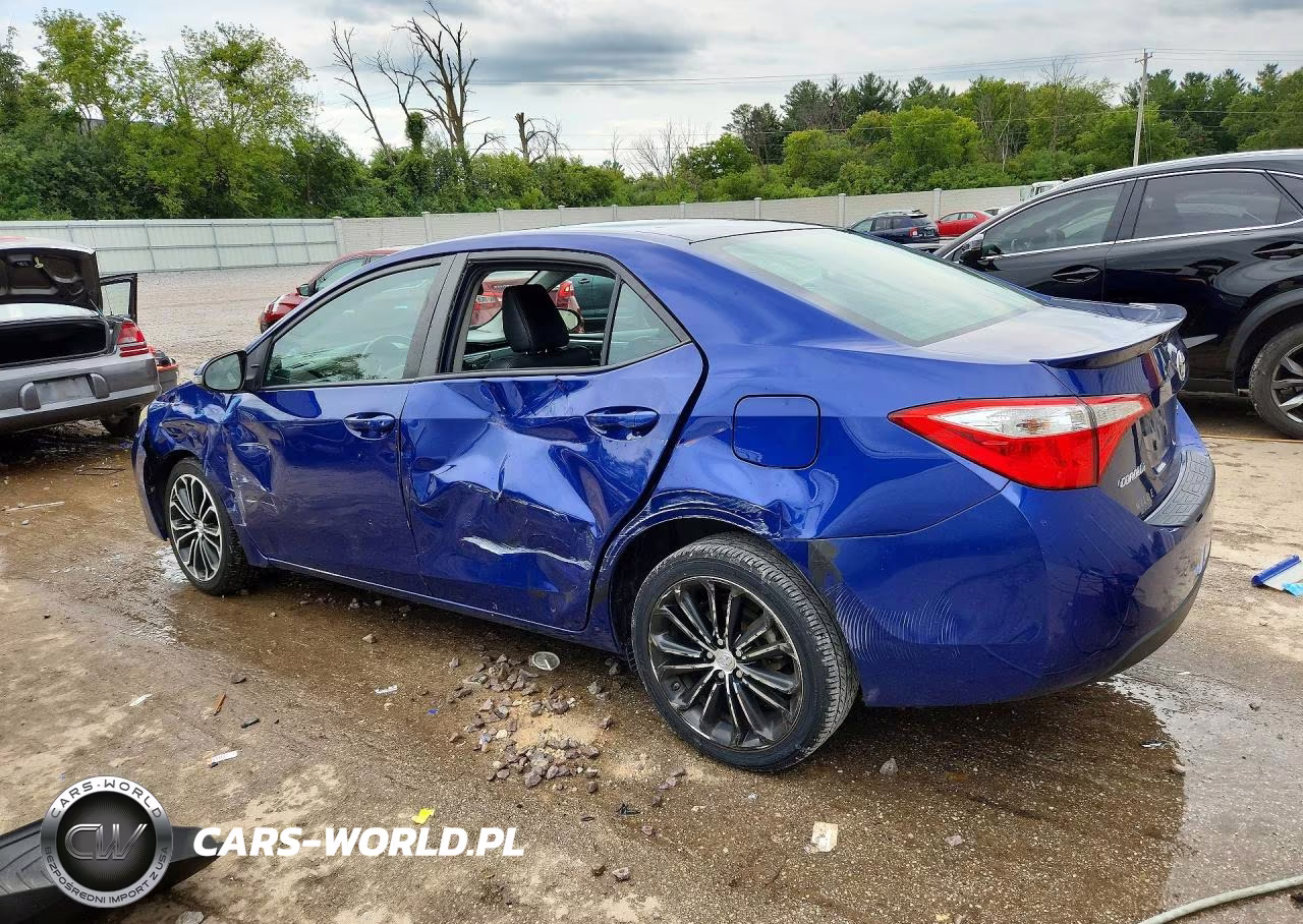 2015 Toyota Corolla S Plus VIN:2T1BURHE7FC367638 - 2