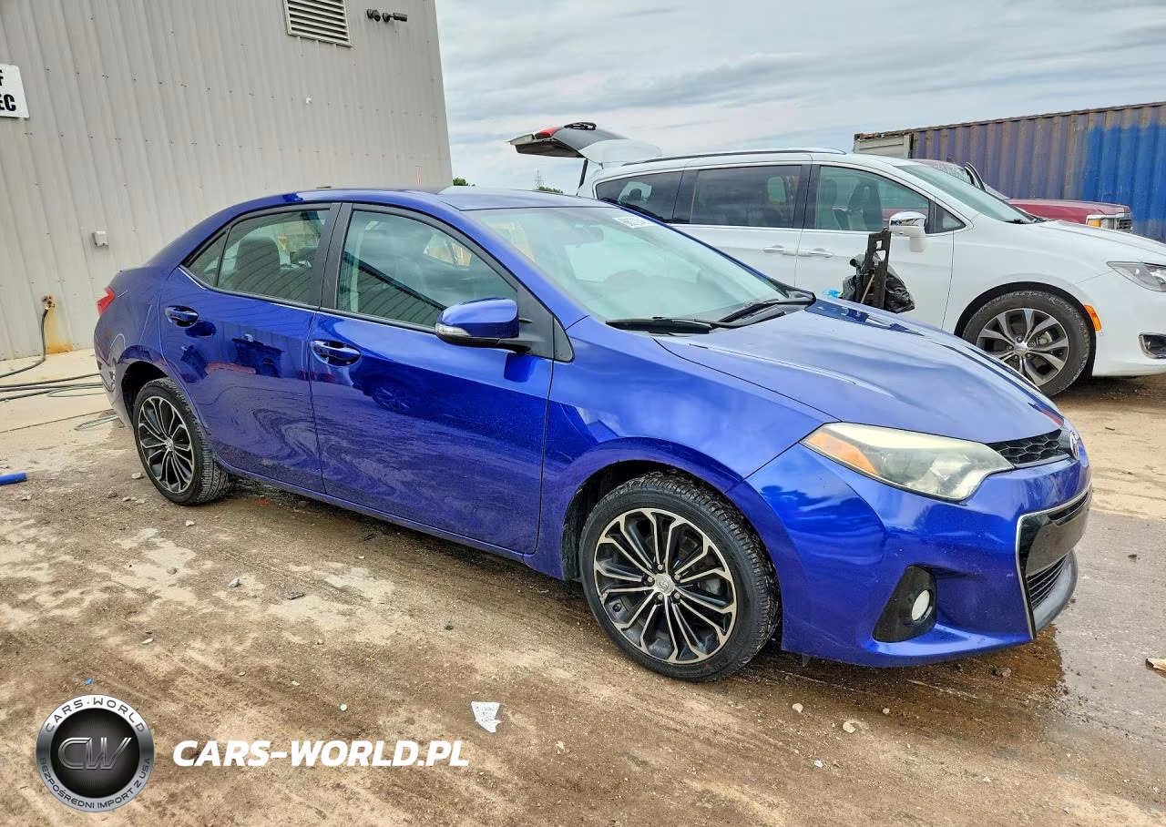 2015 Toyota Corolla S Plus VIN:2T1BURHE7FC367638 - 4