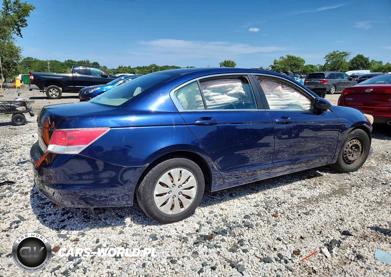 2010 Honda Accord Lx VIN:1HGCP2F35AA136899 - 3