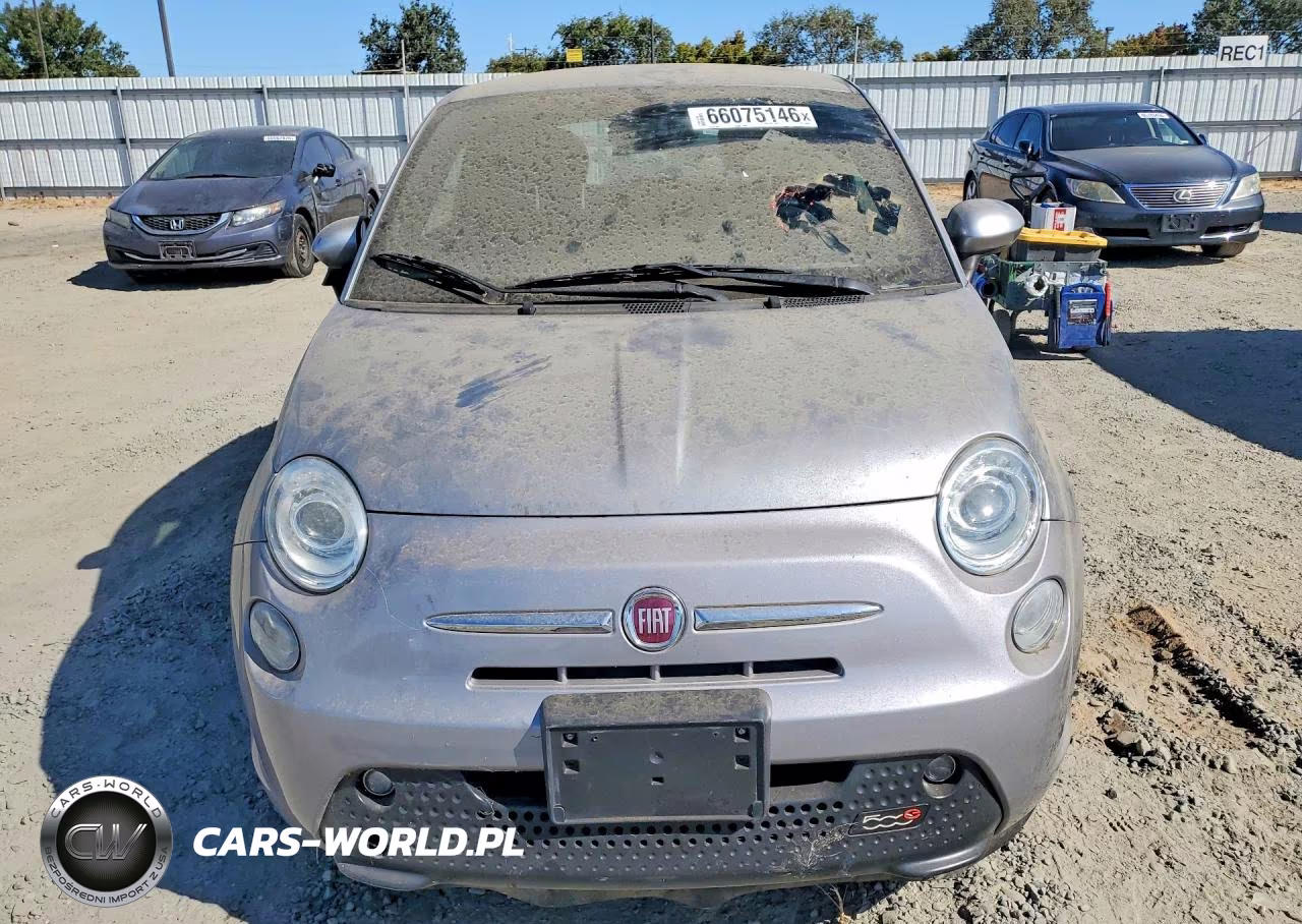 2017 Fiat 500E Battery Electric VIN:3C3CFFGE2HT586106 - 5