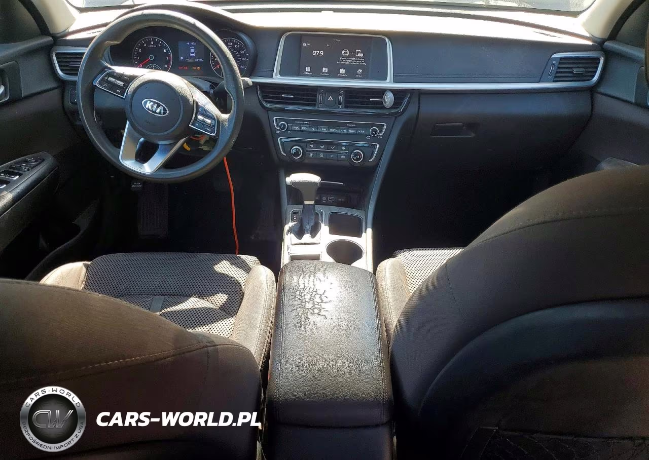 2019 Kia Optima Lx VIN:5XXGT4L32KG324829 - 8