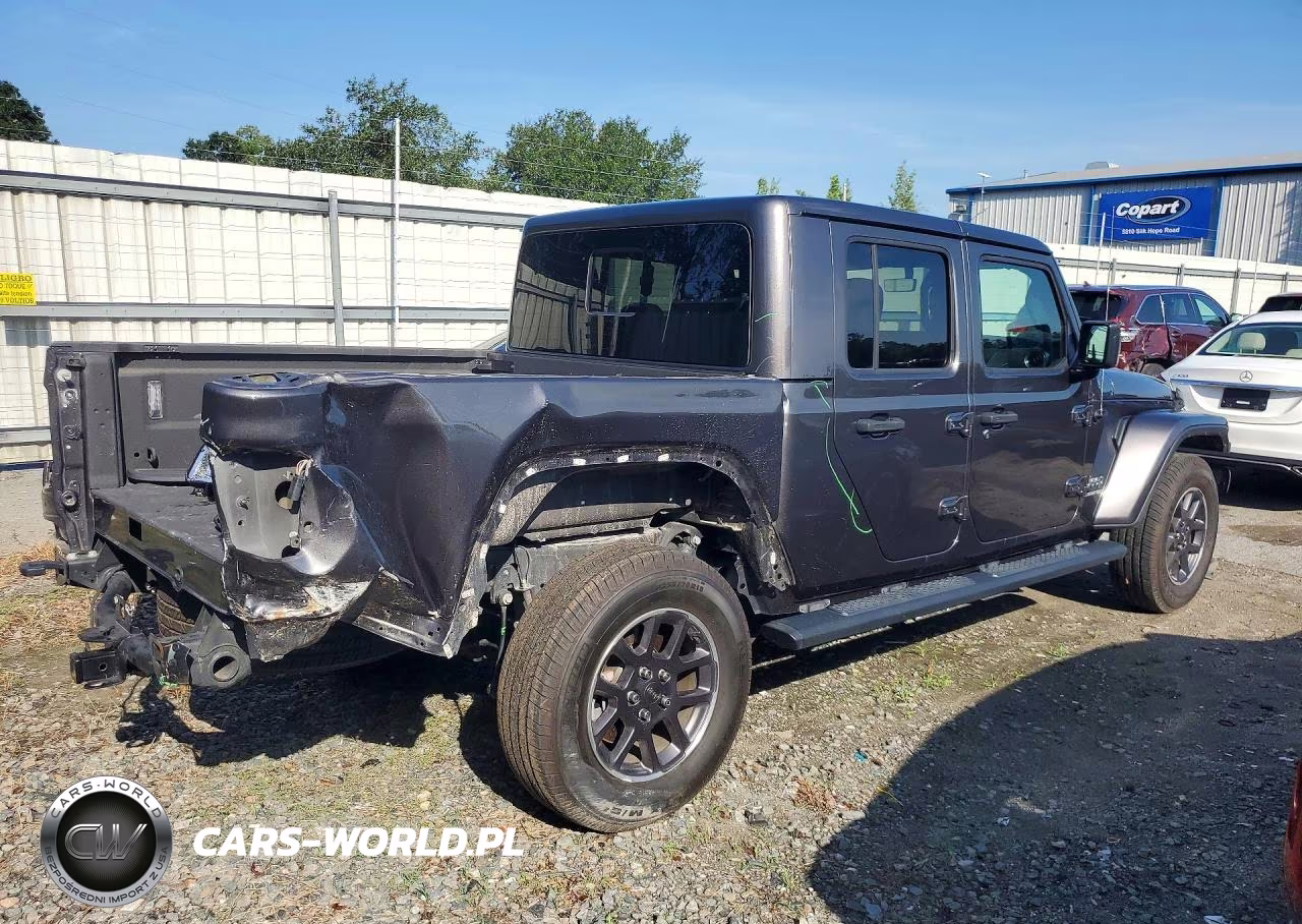 2021 Jeep Gladiator Overland VIN:1C6HJTFG4ML545345 - 3