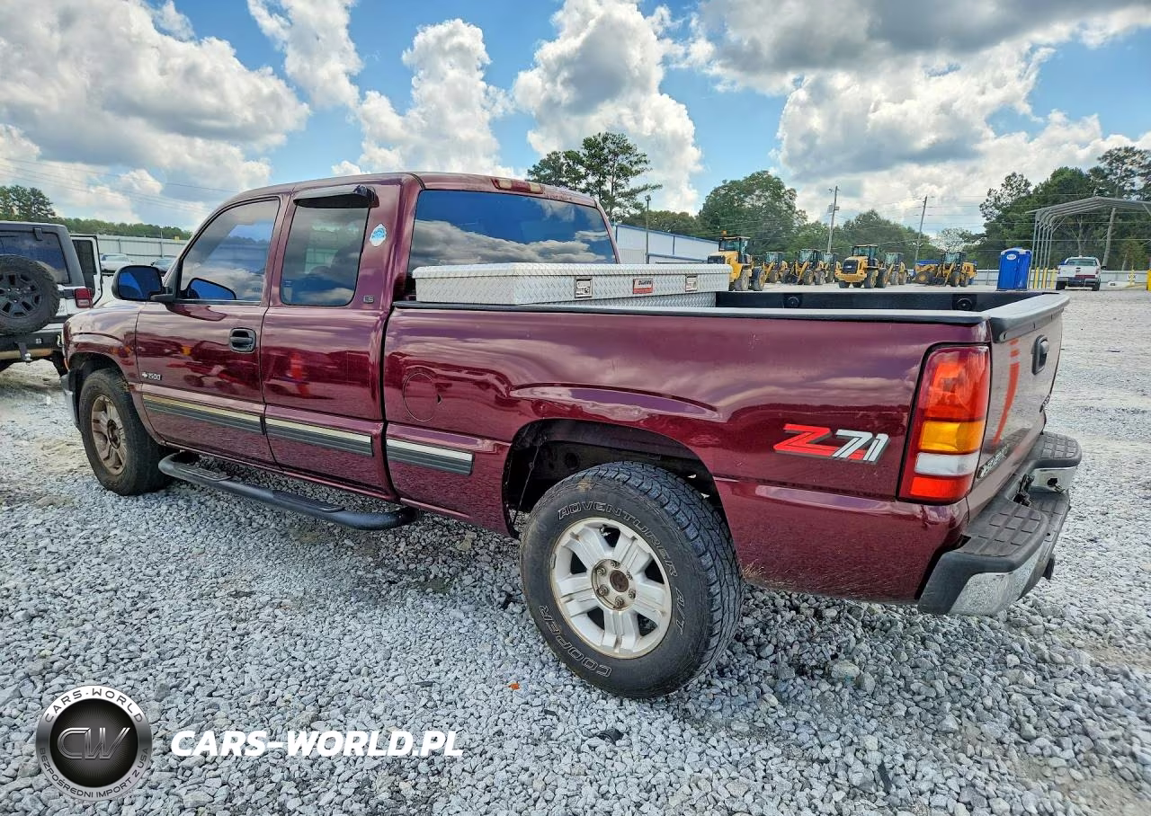2000 Chevrolet Silverado K1500 VIN:2GCEK19TXY1256181 - 2