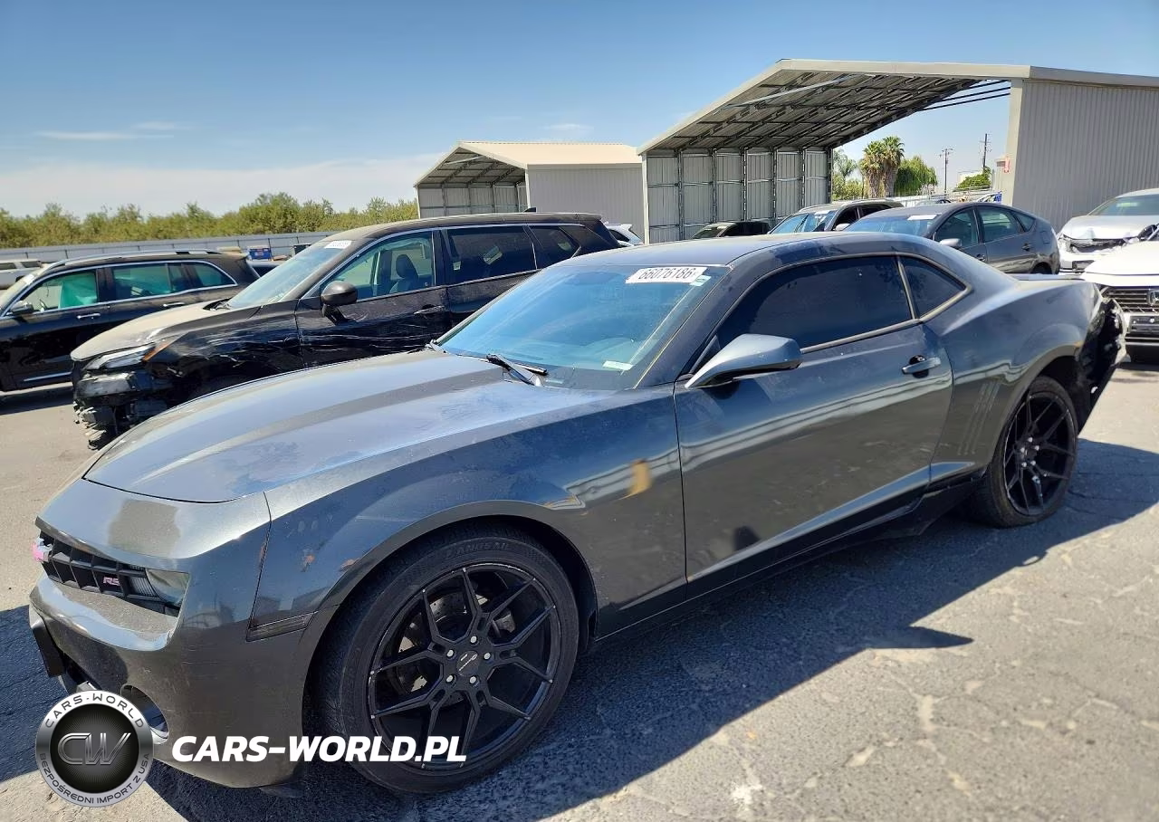 2013 Chevrolet Camaro Lt VIN:2G1FB1E3XD9135536 - 1