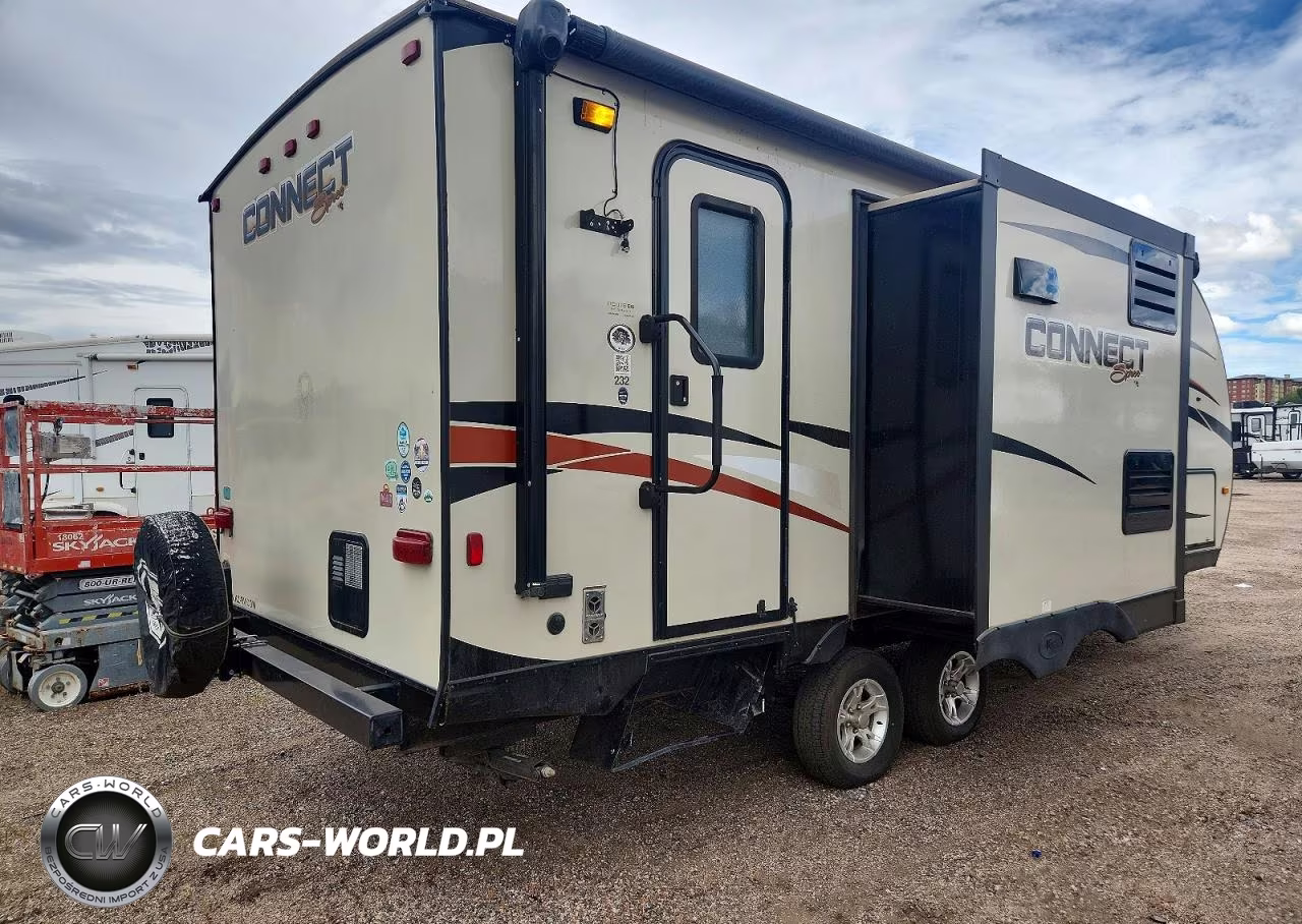 2016 Kz Rv Connect Camper VIN:4EZTL2325G8098434 - 4