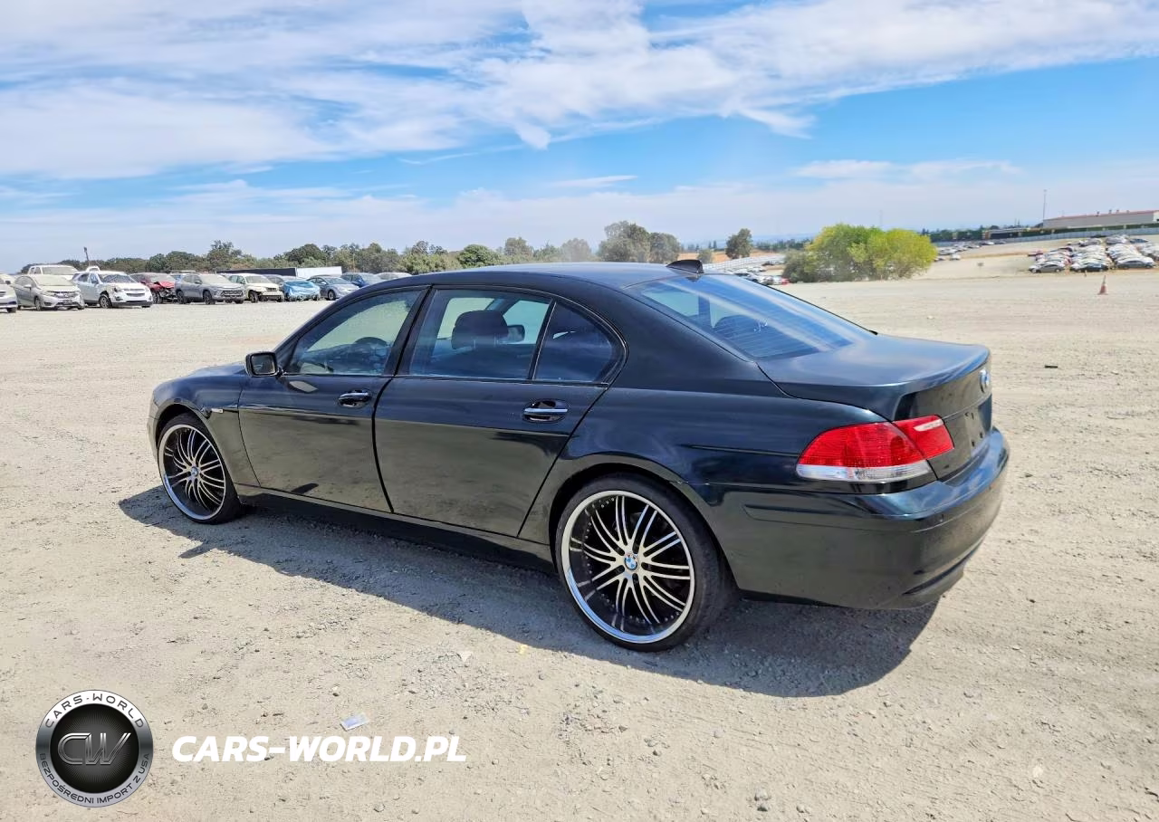 2008 BMW 750 Li VIN:WBAHN83528DT80616 - 2
