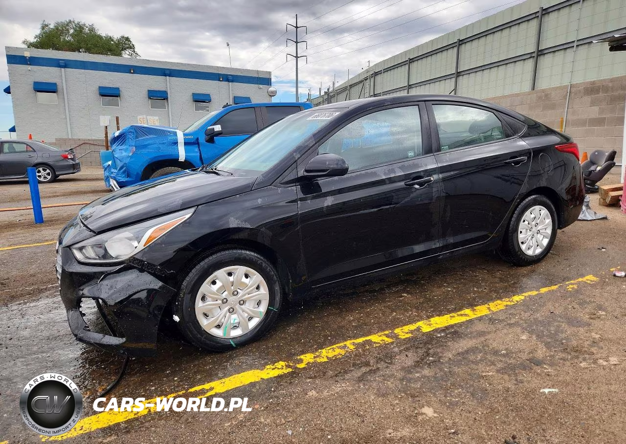 2018 Hyundai Accent Se VIN:3KPC24A39JE014950 - 1