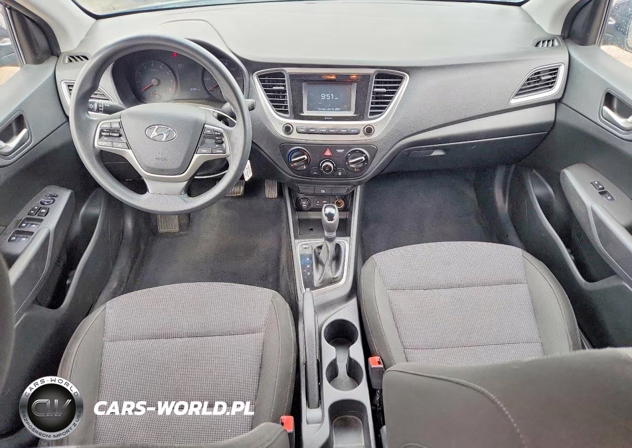 2018 Hyundai Accent Se VIN:3KPC24A39JE014950 - 8