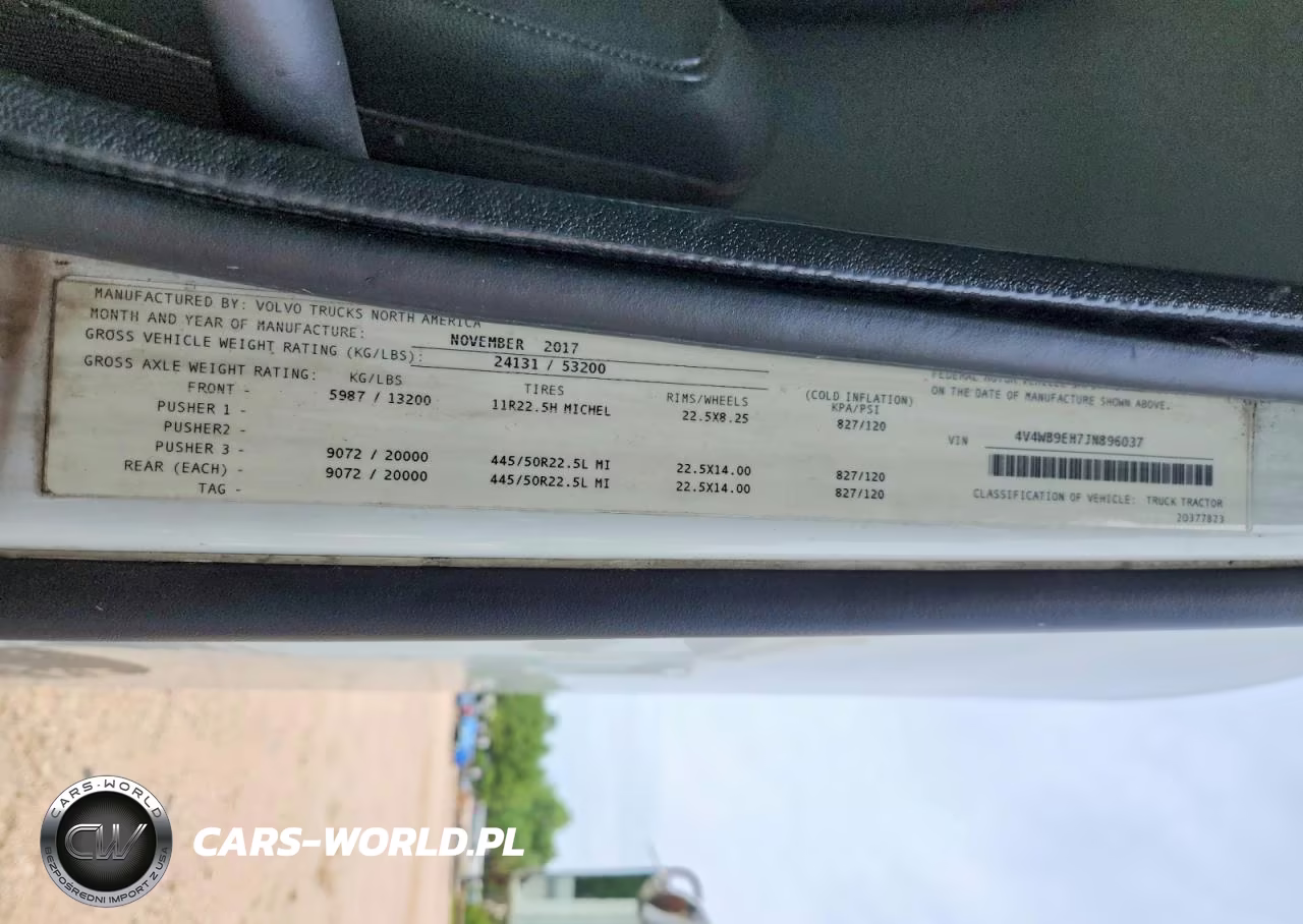 2018 Volvo Vnr VIN:4V4WB9EH7JN896037 - 11