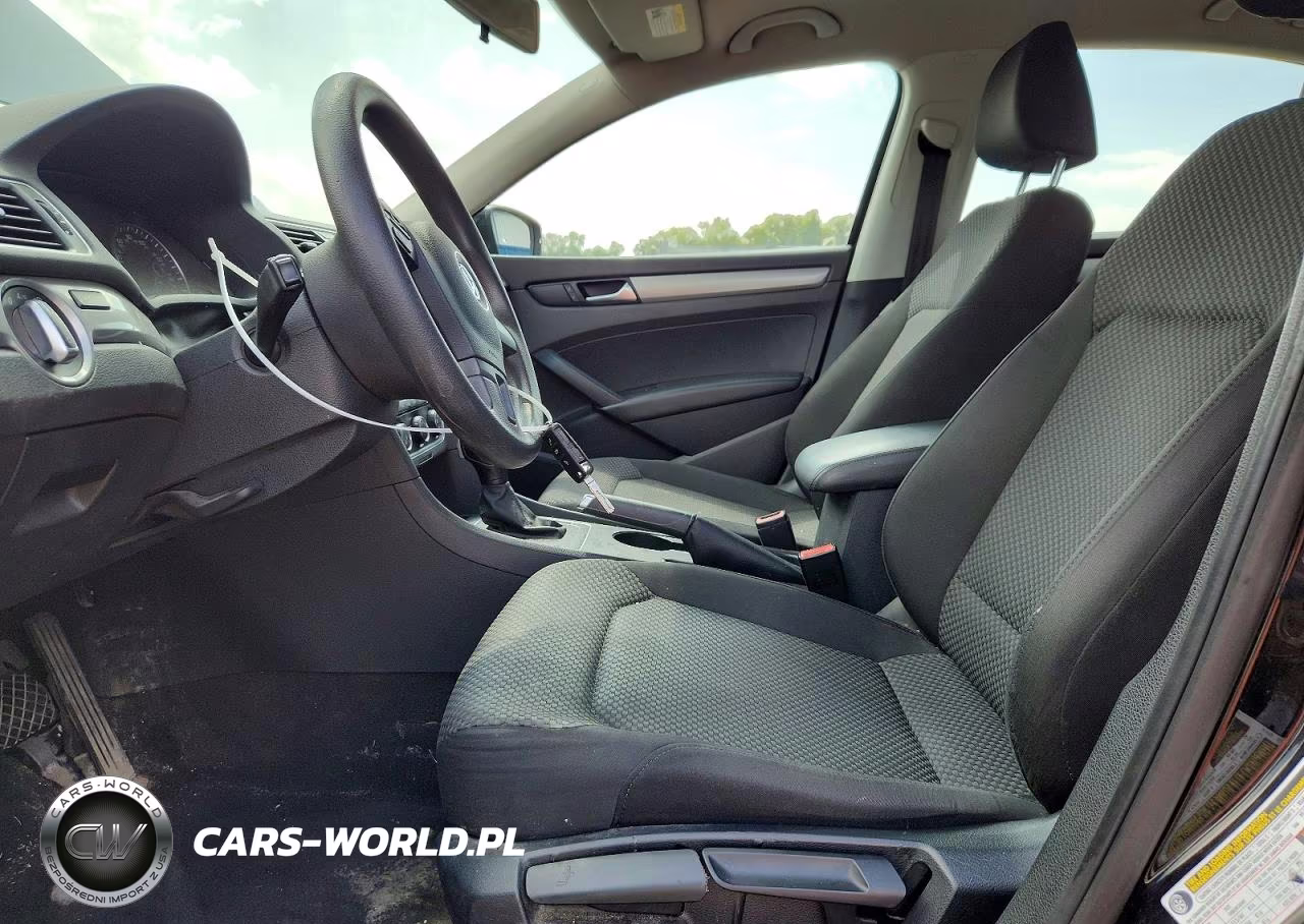 2014 Volkswagen Passat S VIN:1VWAS7A30EC111540 - 7