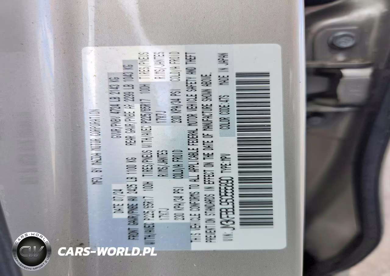 2025 Mazda Cx-5 Select VIN:JM3KFBBL9S0555890 - 13