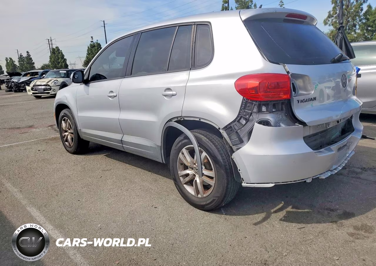2012 Volkswagen Tiguan S VIN:WVGAV7AX3CW523469 - 2