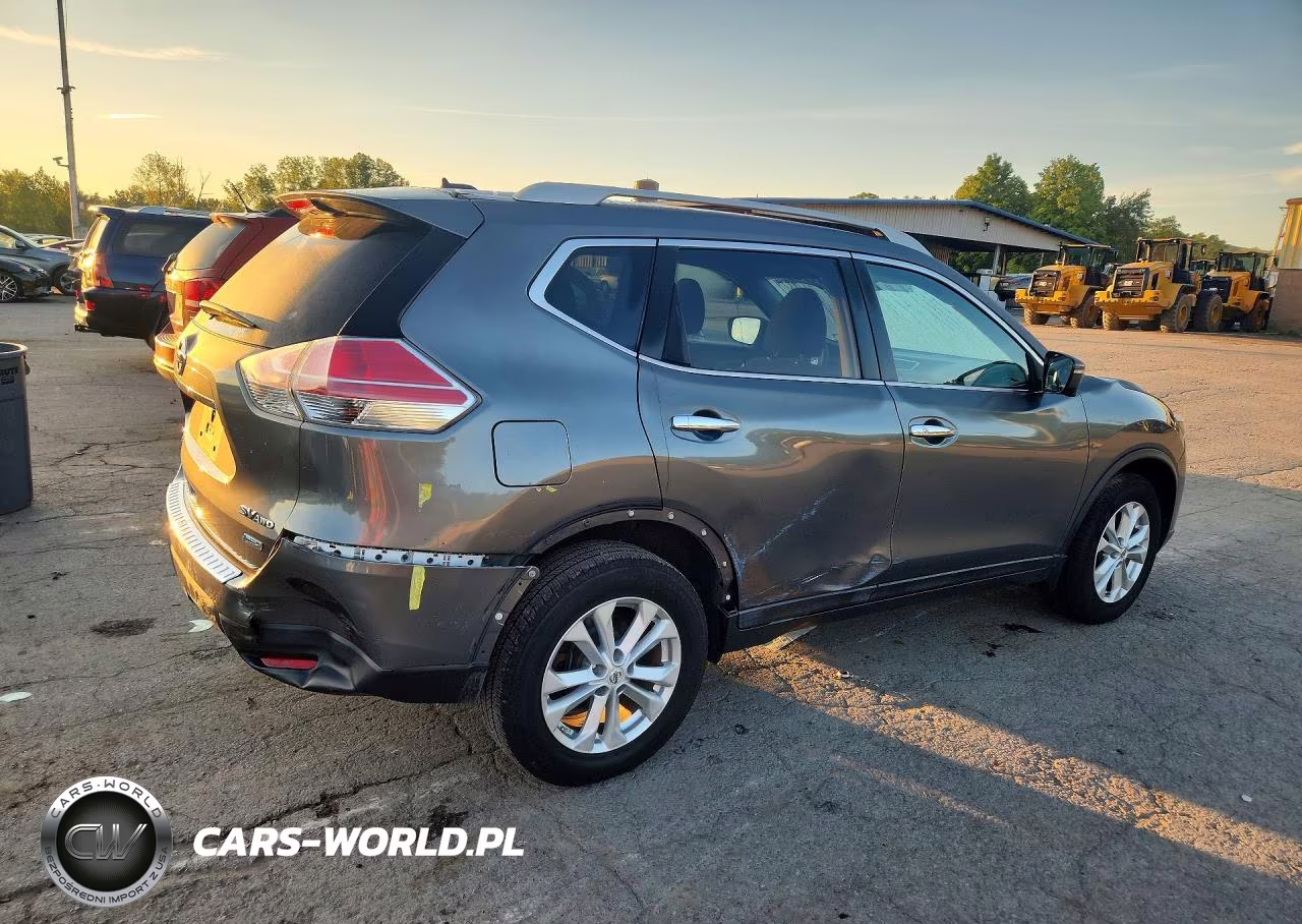 2014 Nissan Rogue Sv VIN:5N1AT2MVXEC789885 - 3