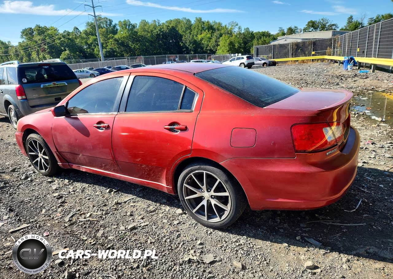 2009 Mitsubishi Galant Es VIN:4A3AB36F79E042092 - 2