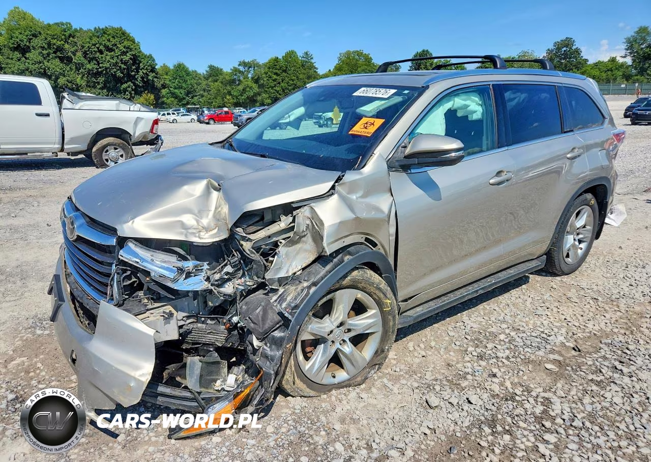2015 Toyota Highlander Limited Platinum – zdjęcie 1 z 13