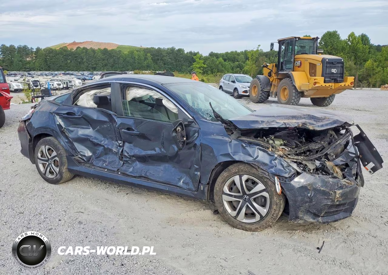 2018 Honda Civic Lx VIN:2HGFC2F54JH578911 - 4