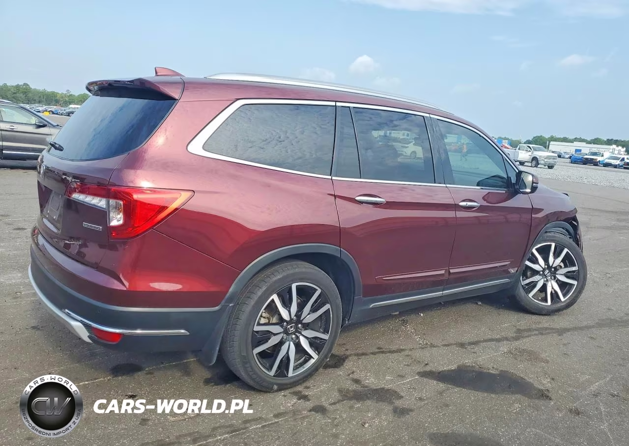 2021 Honda Pilot Touring VIN:5FNYF5H67MB008711 - 3