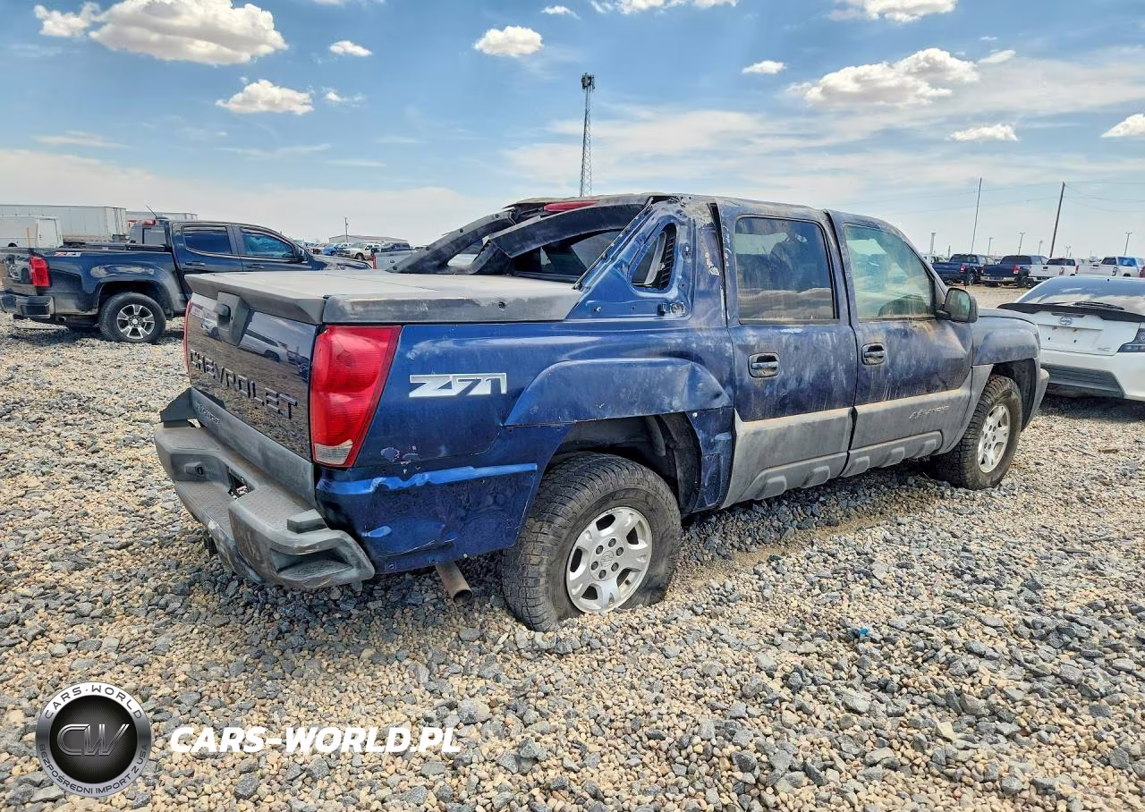 2002 Chevrolet Avalanche K1500 VIN:3GNEK13T62G191795 - 3