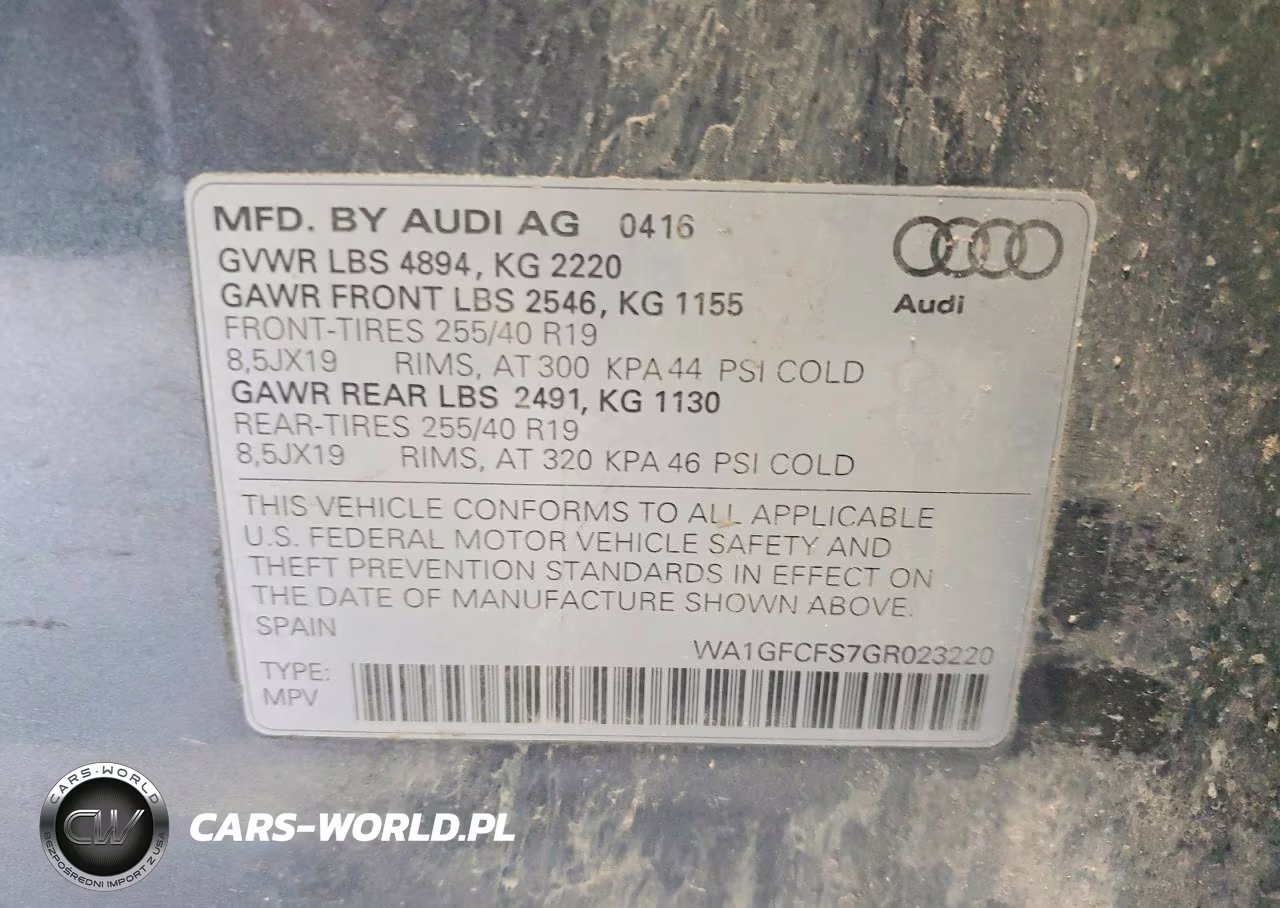 2016 Audi Q3 Prestige VIN:WA1GFCFS7GR023220 - 13