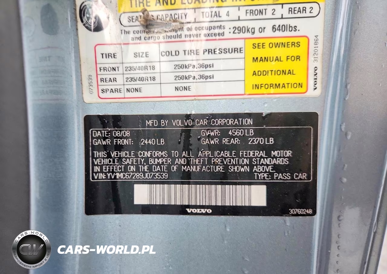 2009 Volvo C70 T5 VIN:YV1MC67289J073539 - 13