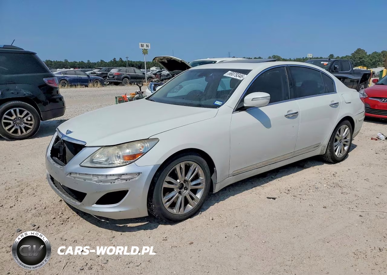 2010 Hyundai Genesis 4.6L VIN:KMHGC4DF7AU087526 - 1