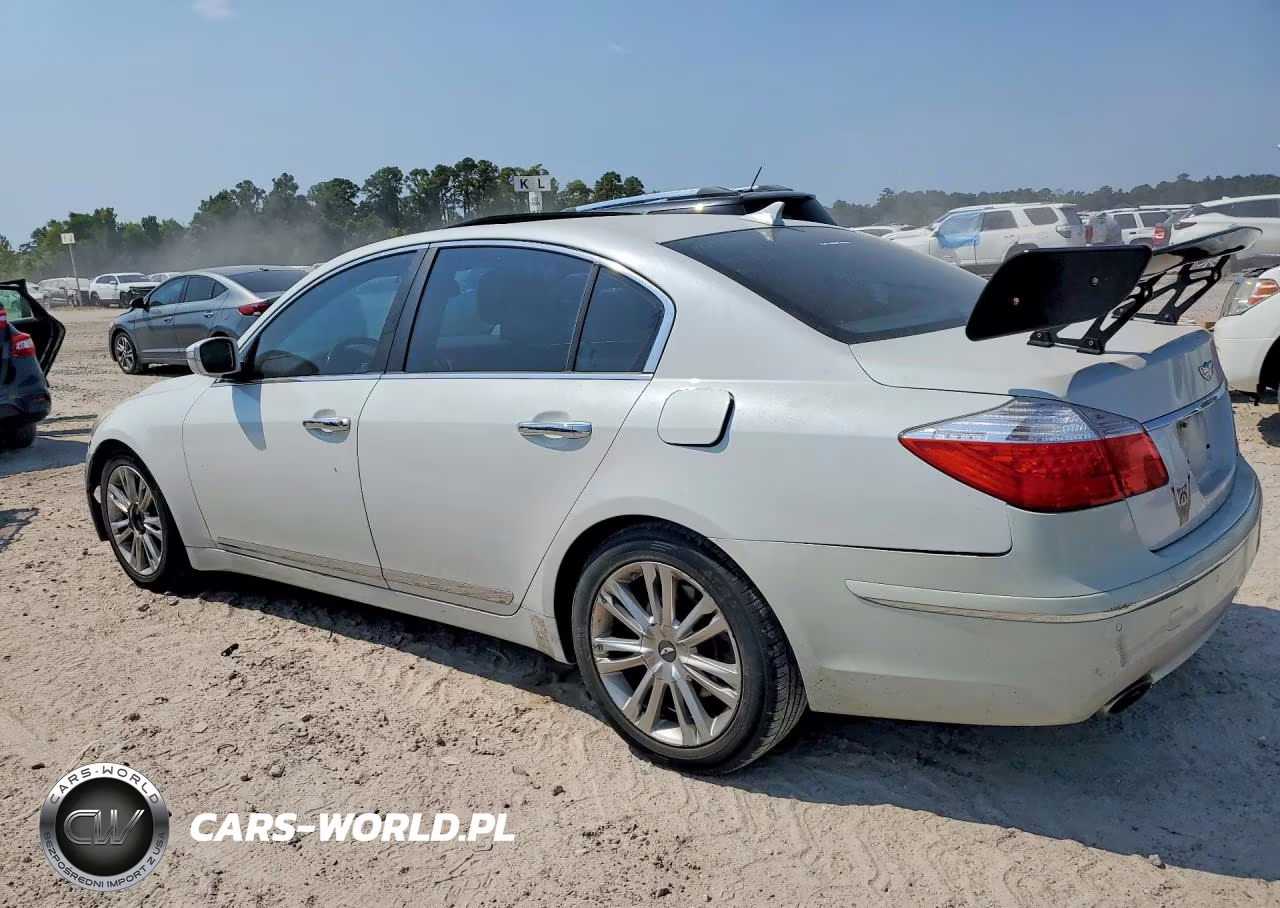 2010 Hyundai Genesis 4.6L VIN:KMHGC4DF7AU087526 - 2