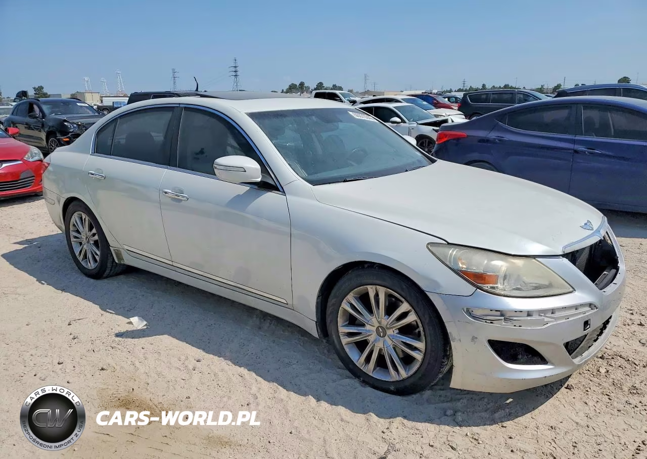 2010 Hyundai Genesis 4.6L VIN:KMHGC4DF7AU087526 - 4
