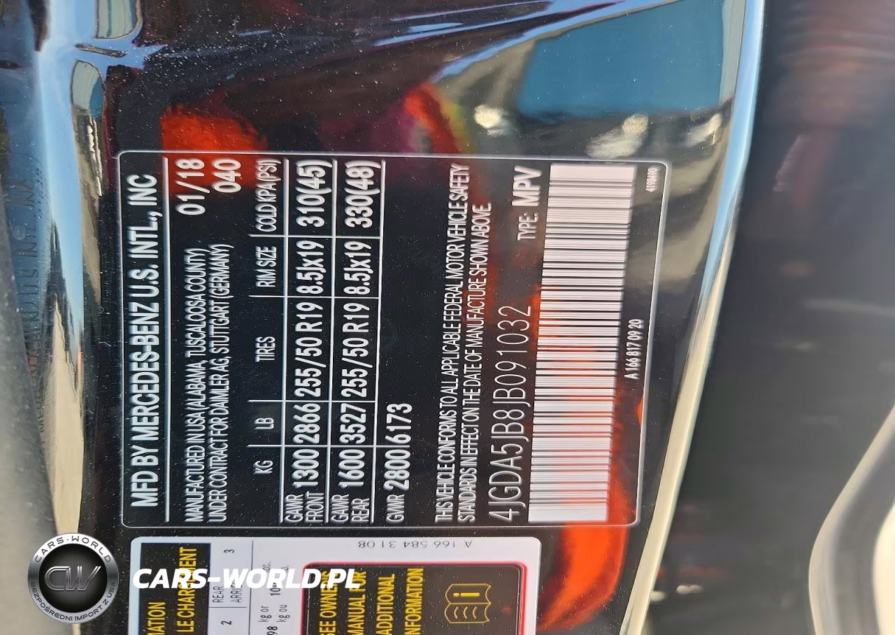 2018 Mercedes-Benz Gle 350 VIN:4JGDA5JB8JB091032 - 14