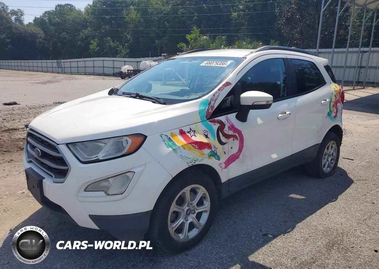 2018 Ford Ecosport Se VIN:MAJ6P1UL9JC187387 - 1