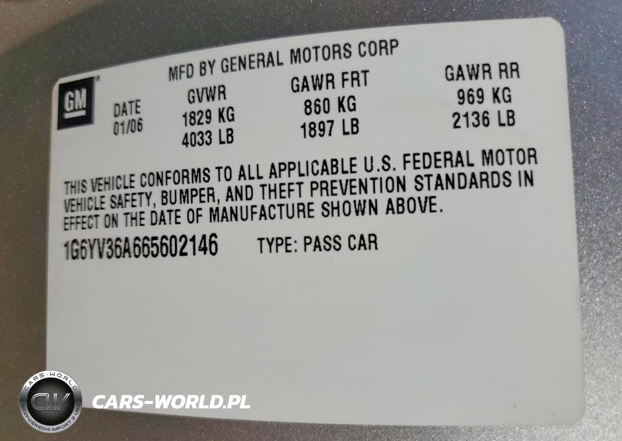2006 Cadillac Xlr VIN:1G6YV36A665602146 - 12